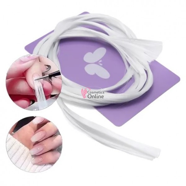 Fibra de sticla Fiber Glass pentru intarirea unghiilor, 100 cm lungime